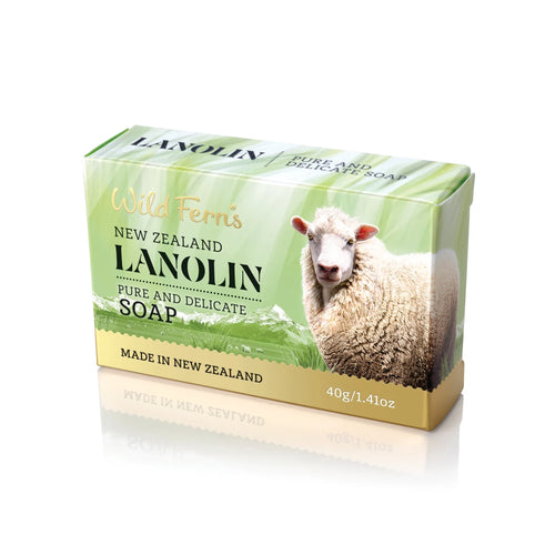 Wild Ferns Lanolin Pure and Delicate Soap