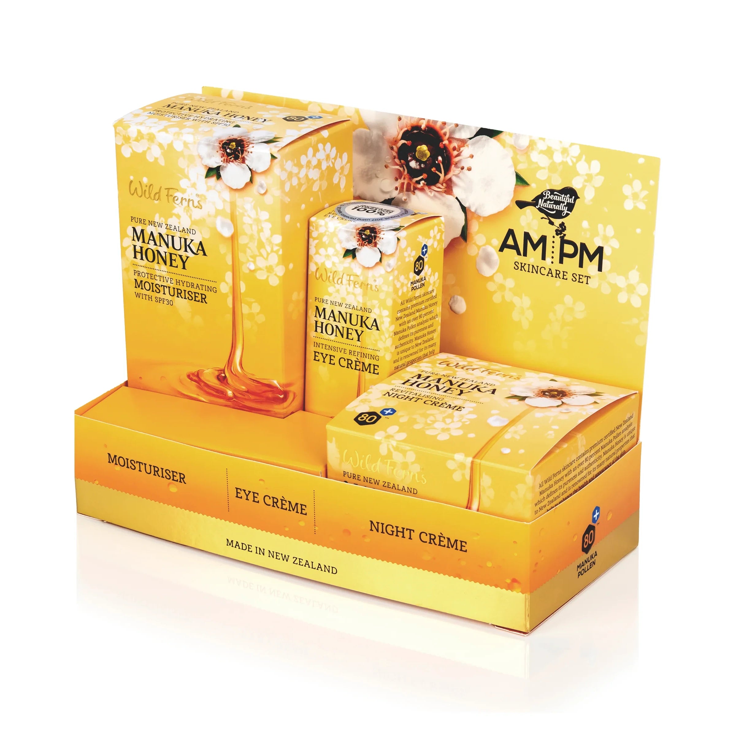 Wild Ferns Manuka Honey AM/PM Skincare Set