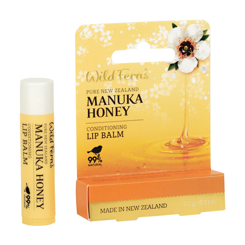 Wild Ferns Manuka Honey Conditioning Lip Balm