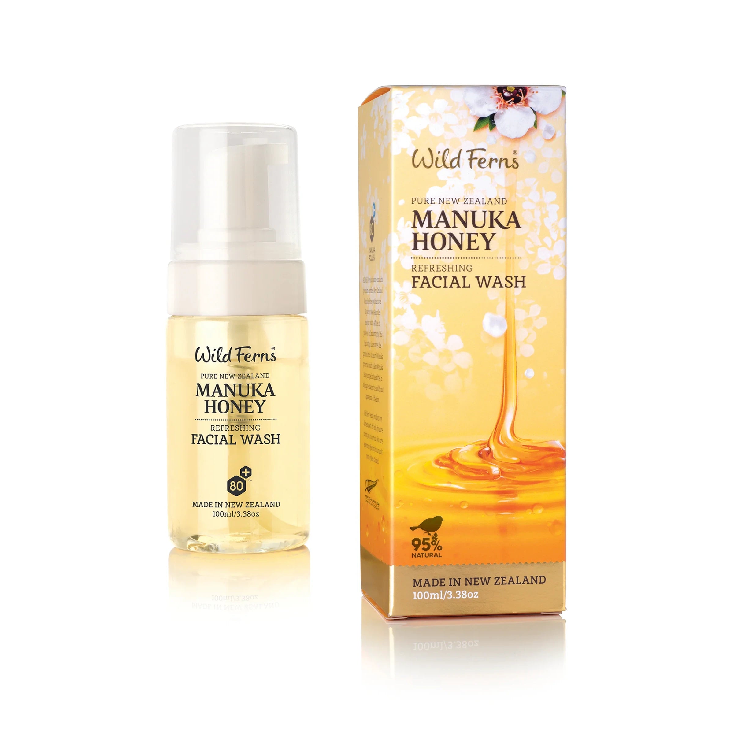 Wild Ferns Manuka Honey Refreshing Facial Wash