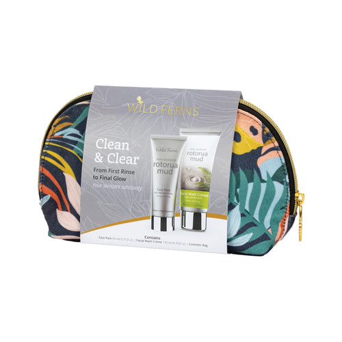 Wild Ferns Rotorua Mud Clean & Clear Gift Set