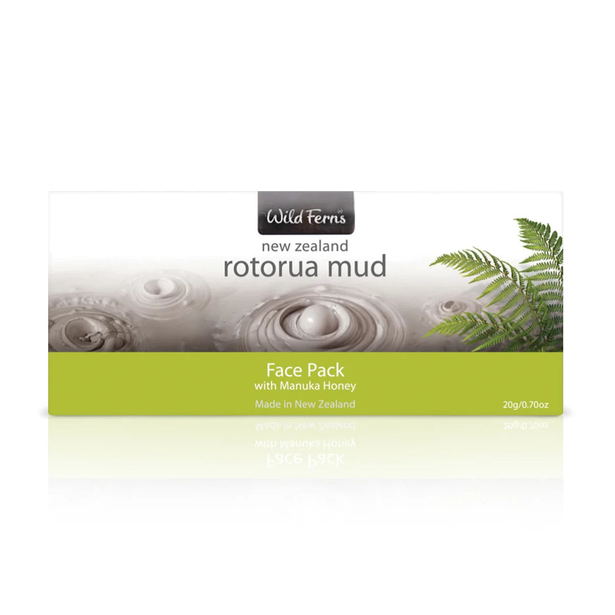 Wild Ferns Rotorua Mud Face Pack with Manuka Honey