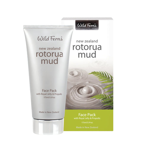 Wild Ferns Rotorua Mud Face Pack with Royal Jelly & Propolis