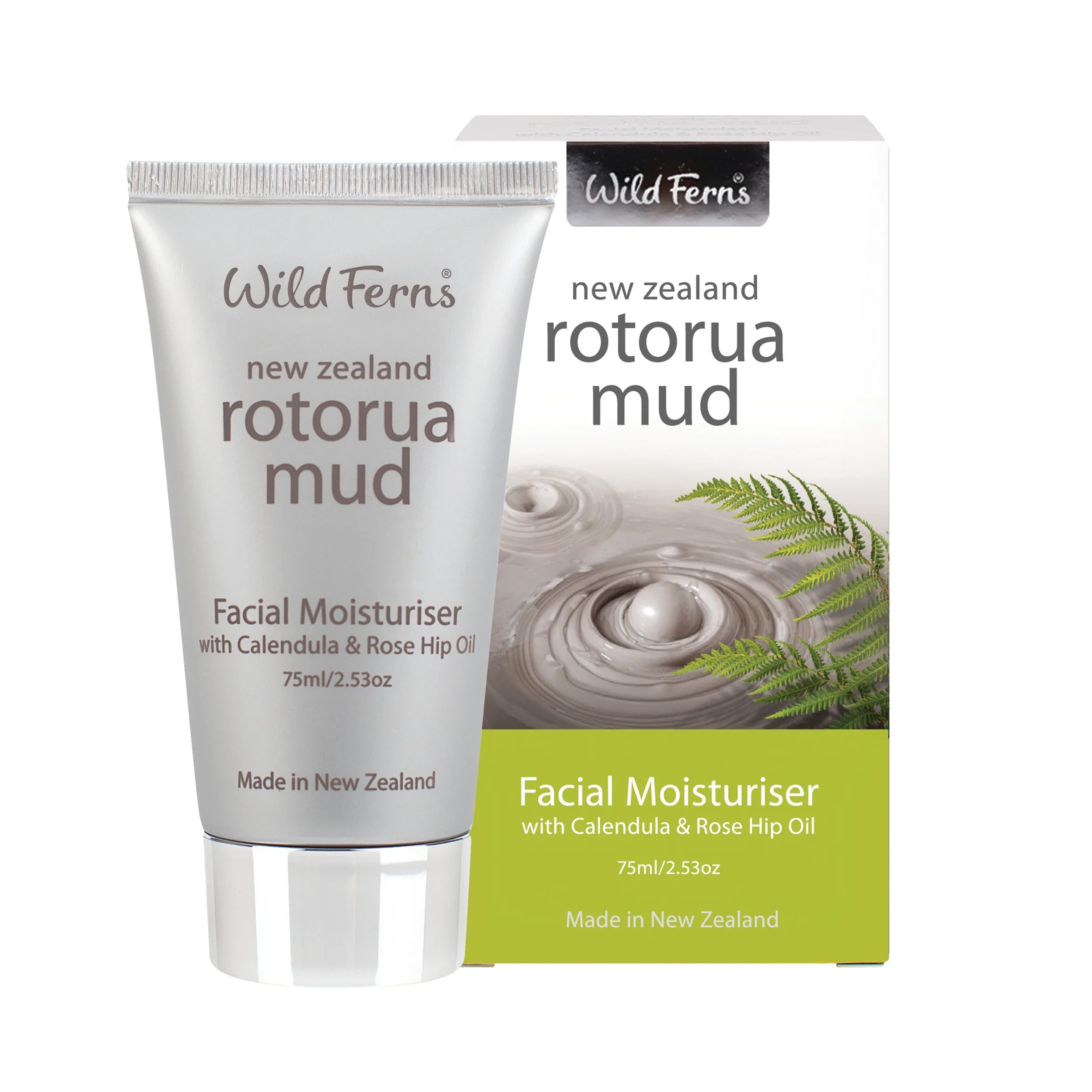 Wild Ferns Rotorua Mud Facial Moisturiser