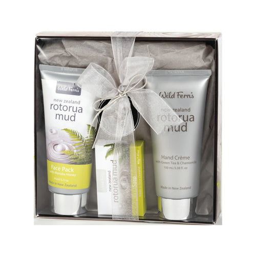 Wild Ferns Rotorua Mud Gift Box