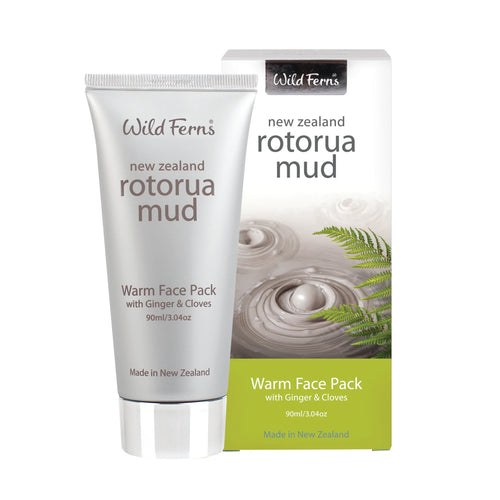 Wild Ferns Rotorua Mud Warm Face Pack