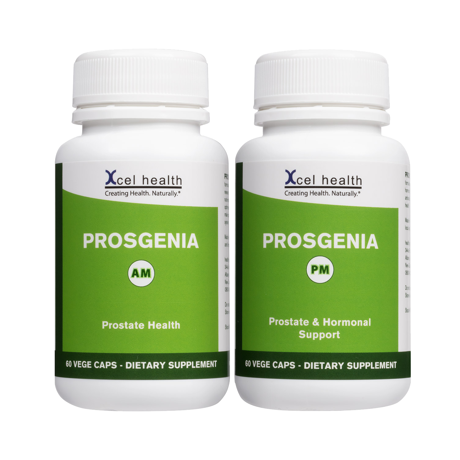 Xcel Health Prosgenia AM & PM Pack - Prostate Health Program