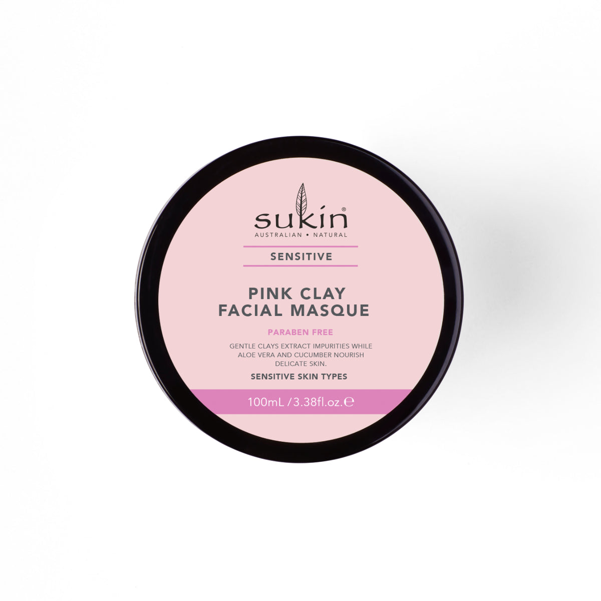 Sukin Sensitive Pink Clay Facial Masque