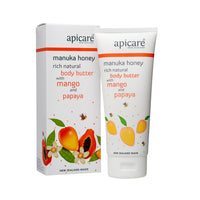 Apicare Manuka Honey Rich Natural Body Butter with Mango & Papaya