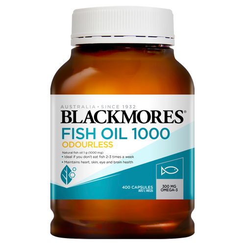 Blackmores Fish Oil 1000 Odourless