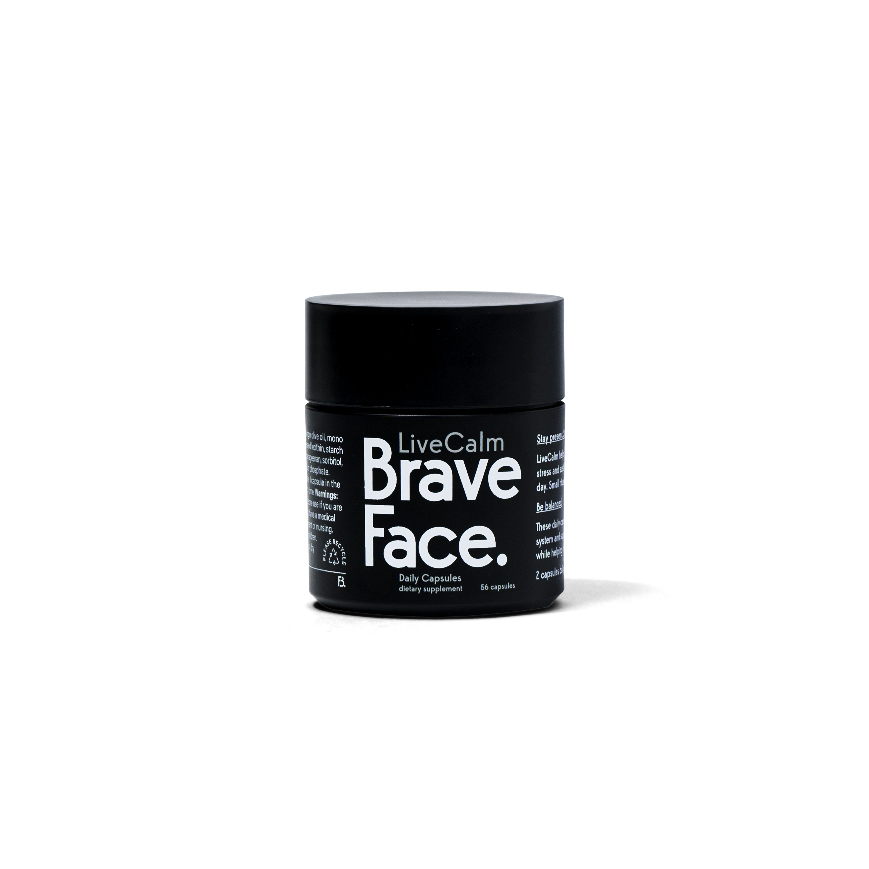 BraveFace LiveCalm Daily Capsules