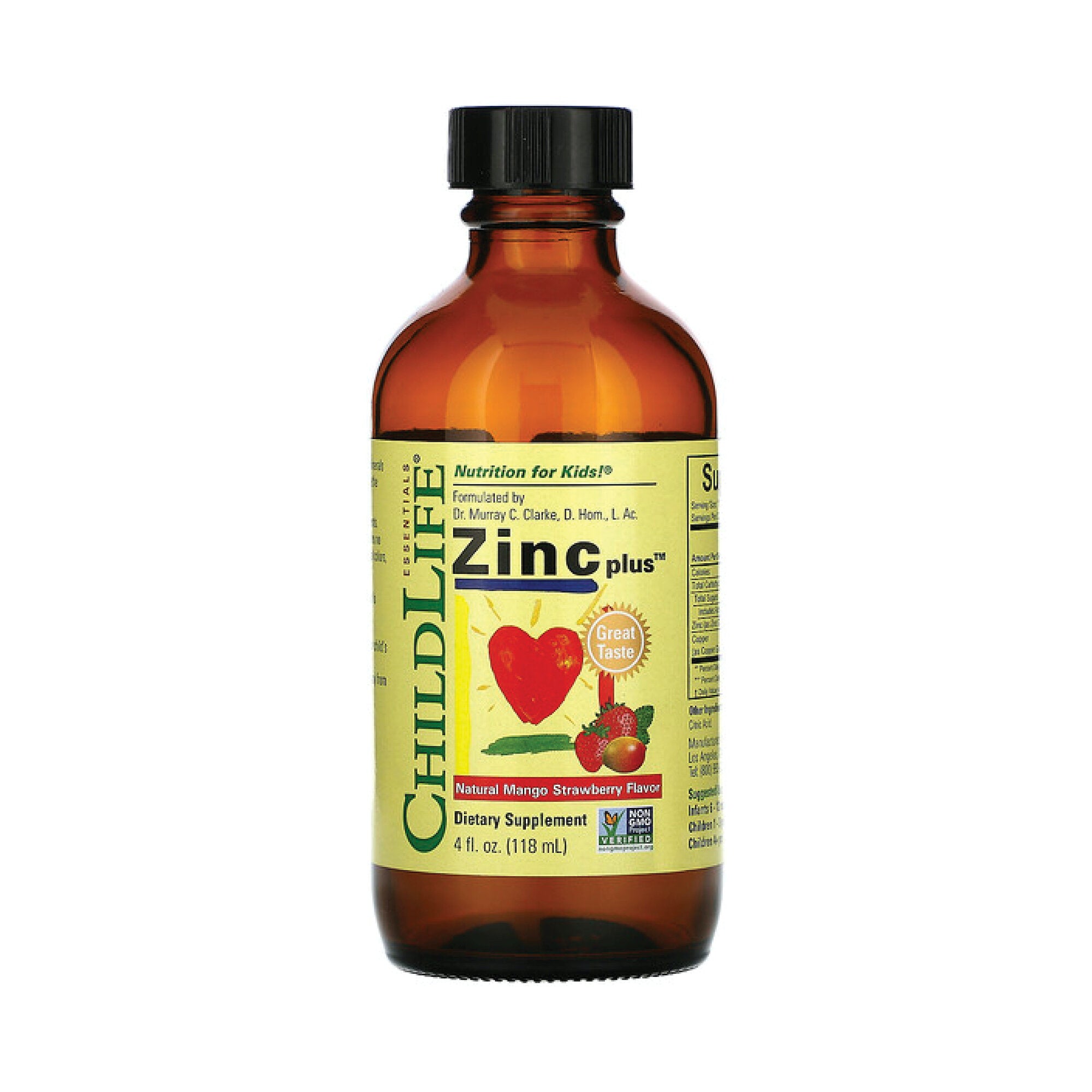 ChildLife Zinc Plus Natural Mango Strawberry Flavour Net Pharmacy