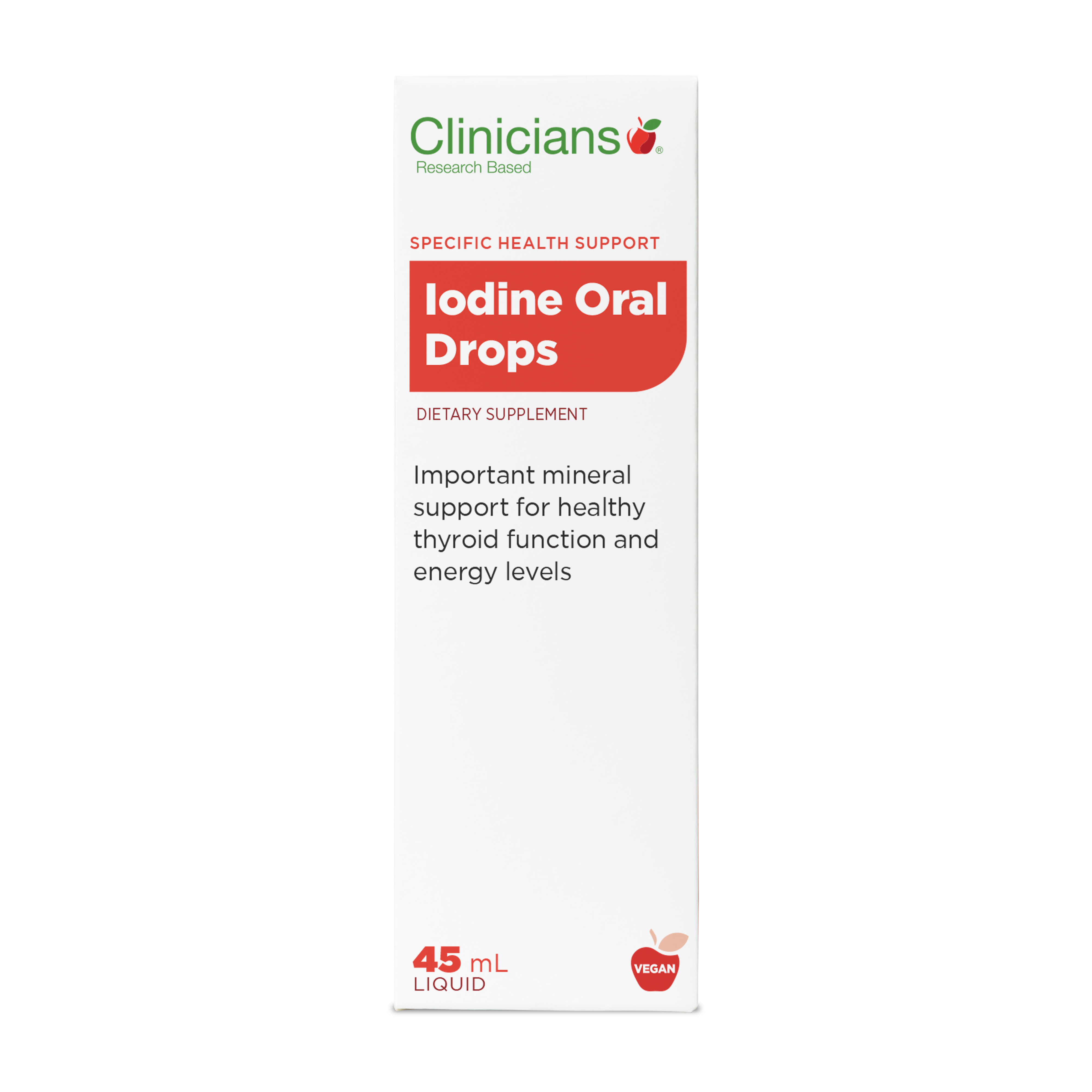 Clinicians Iodine Oral Drops