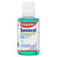 Colgate Savacol Antiseptic Mouth & Throat Rinse - Mint