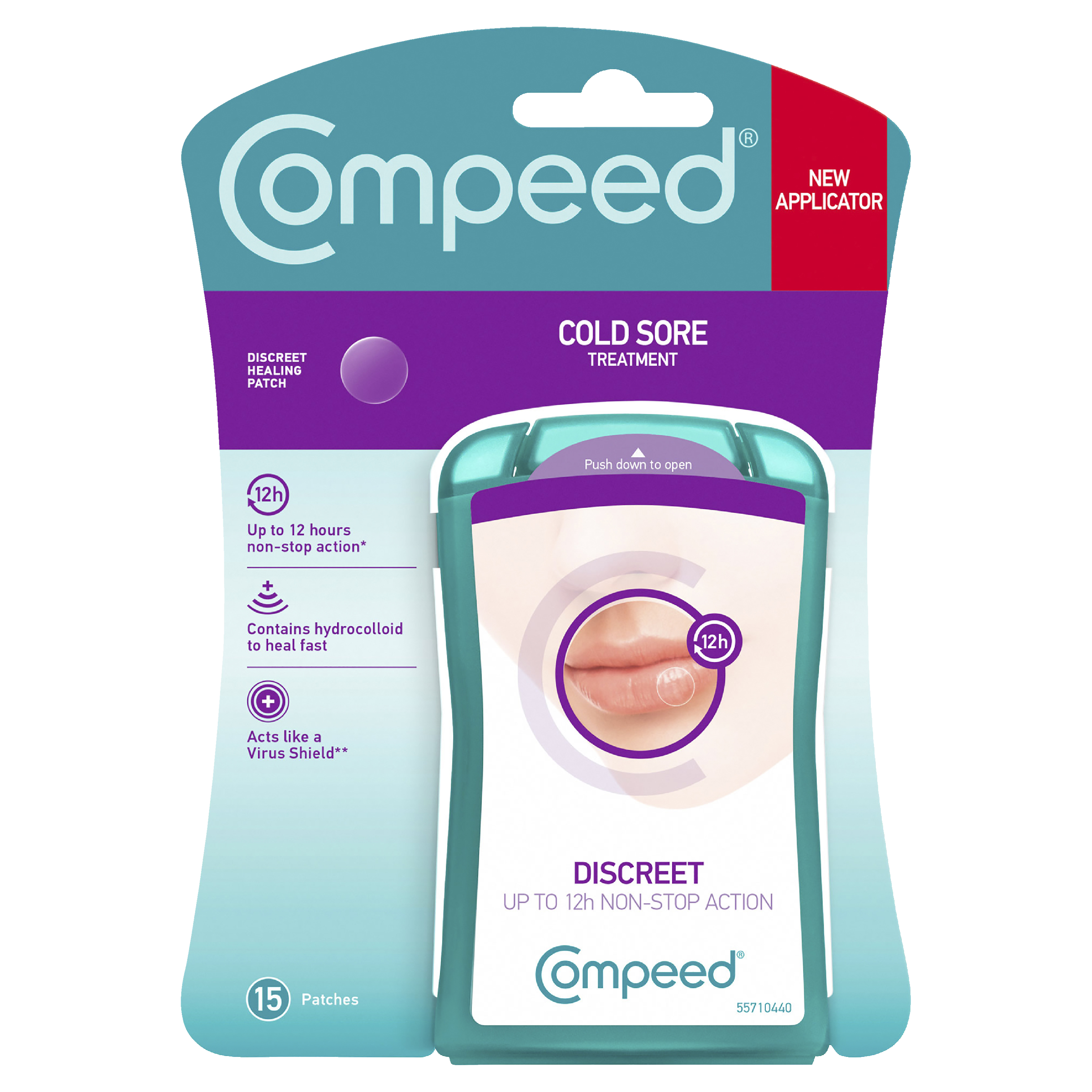 Compeed Invisible Cold Sore Treatment