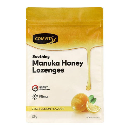Comvita Manuka Honey Lozenges Zesty Lemon Flavour
