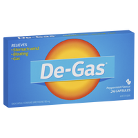 De-Gas Capsules - Peppermint Flavour