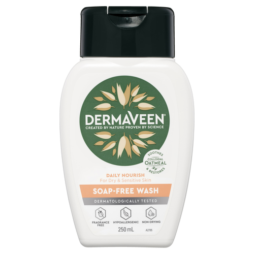 DermaVeen Daily Nourish Soap-Free Wash