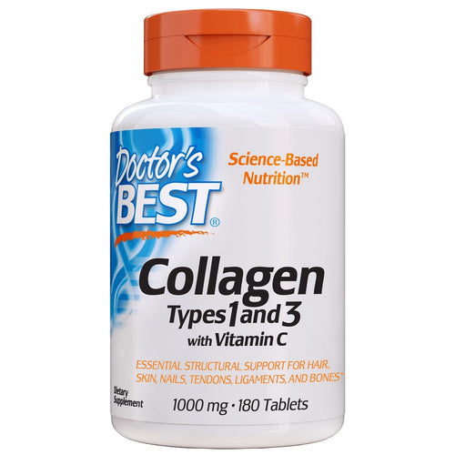 Doctor's Best Collagen Types 1 and 3 with Vitamin C 1000mg