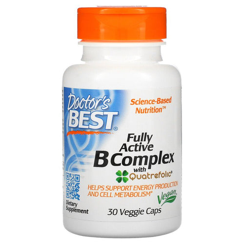 Doctor's Best Fully Active B Complex with Quatrefolic