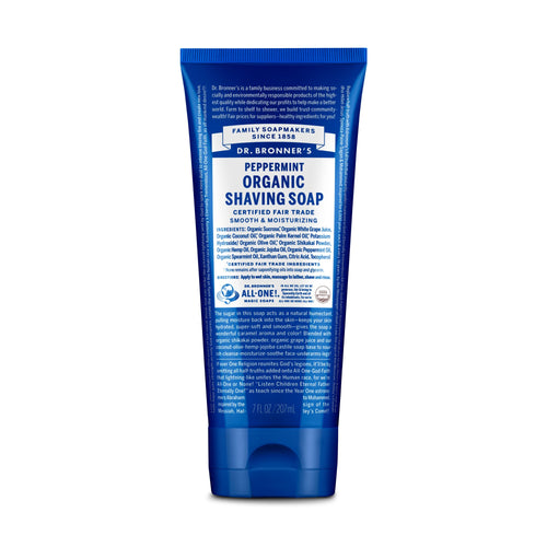 Dr. Bronner's Organic Shaving Soap - Peppermint