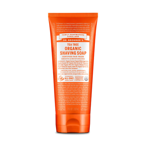 Dr. Bronner's Organic Shaving Soap - Tea Tree