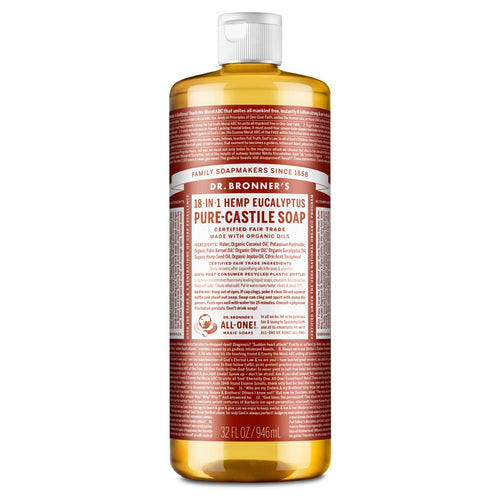 Dr. Bronner's Pure-Castile Liquid Soap - Eucalyptus