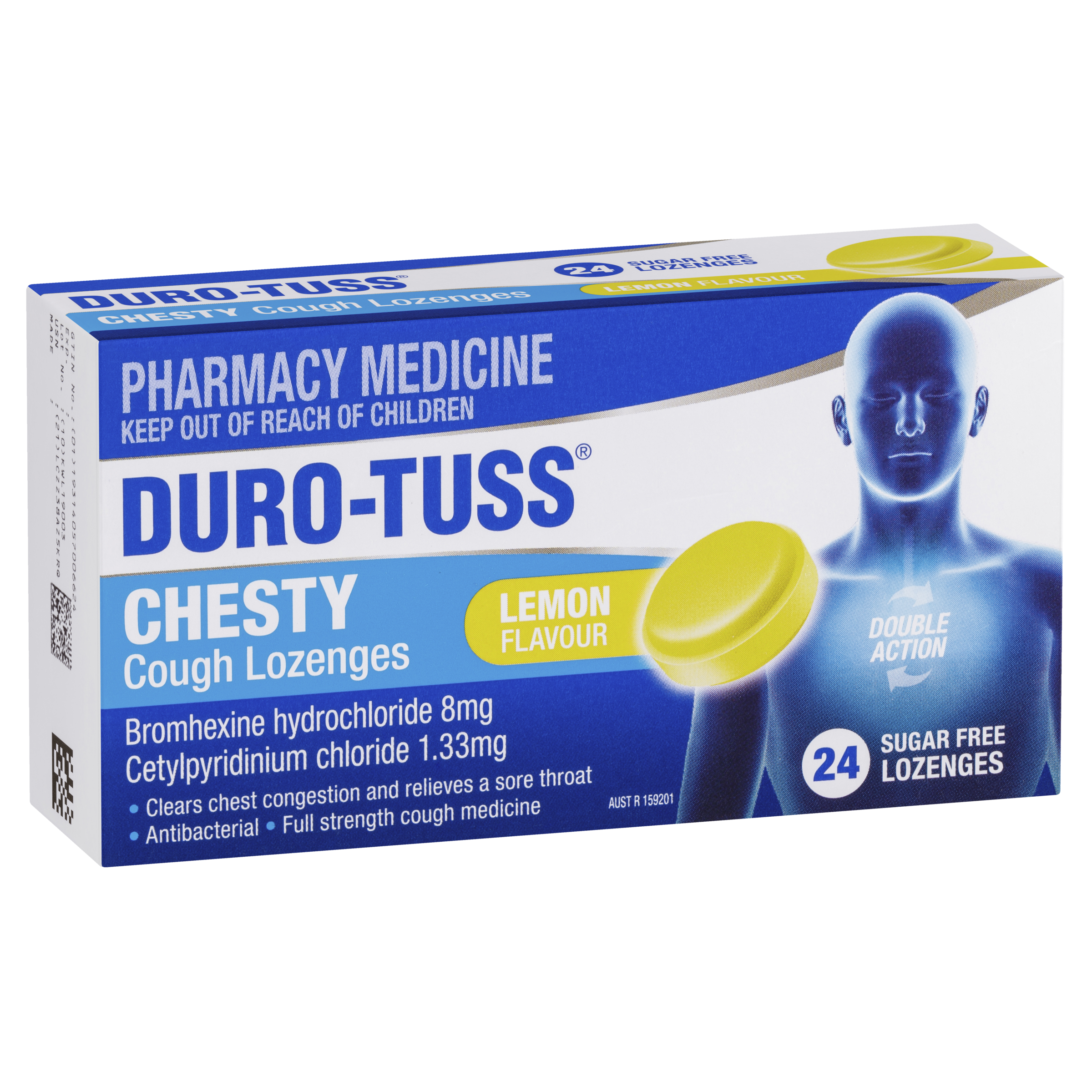 Duro-Tuss Chesty Cough Lozenges - Lemon Flavour