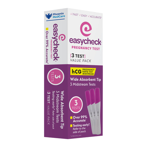 EasyCheck hCG Pregnancy Rapid Test Midstream
