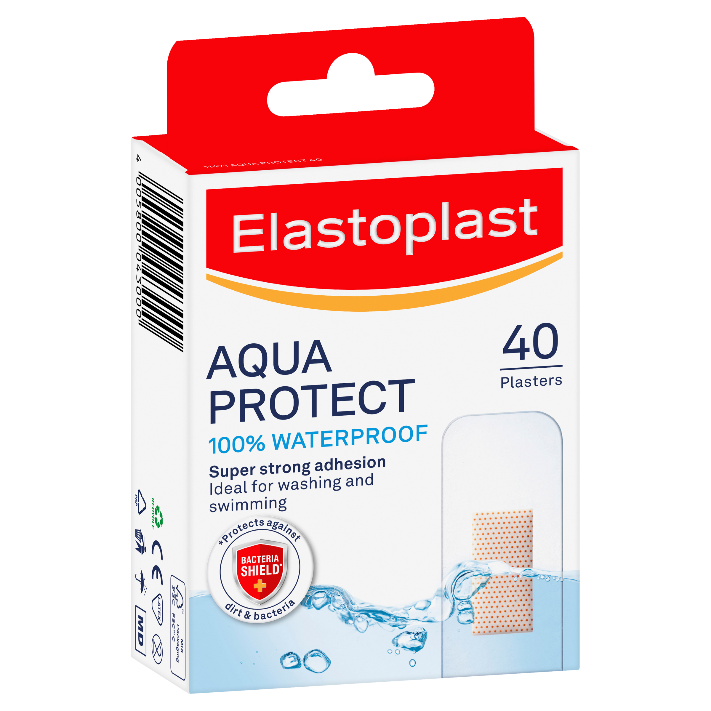 Elastoplast Aqua Protect Waterproof Plasters