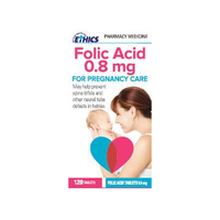 ETHICS Folic Acid 0.8mg for Pregnancy Care