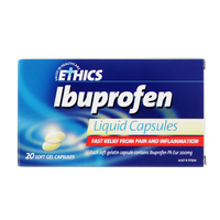 ETHICS Ibuprofen 200mg Liquid Capsules