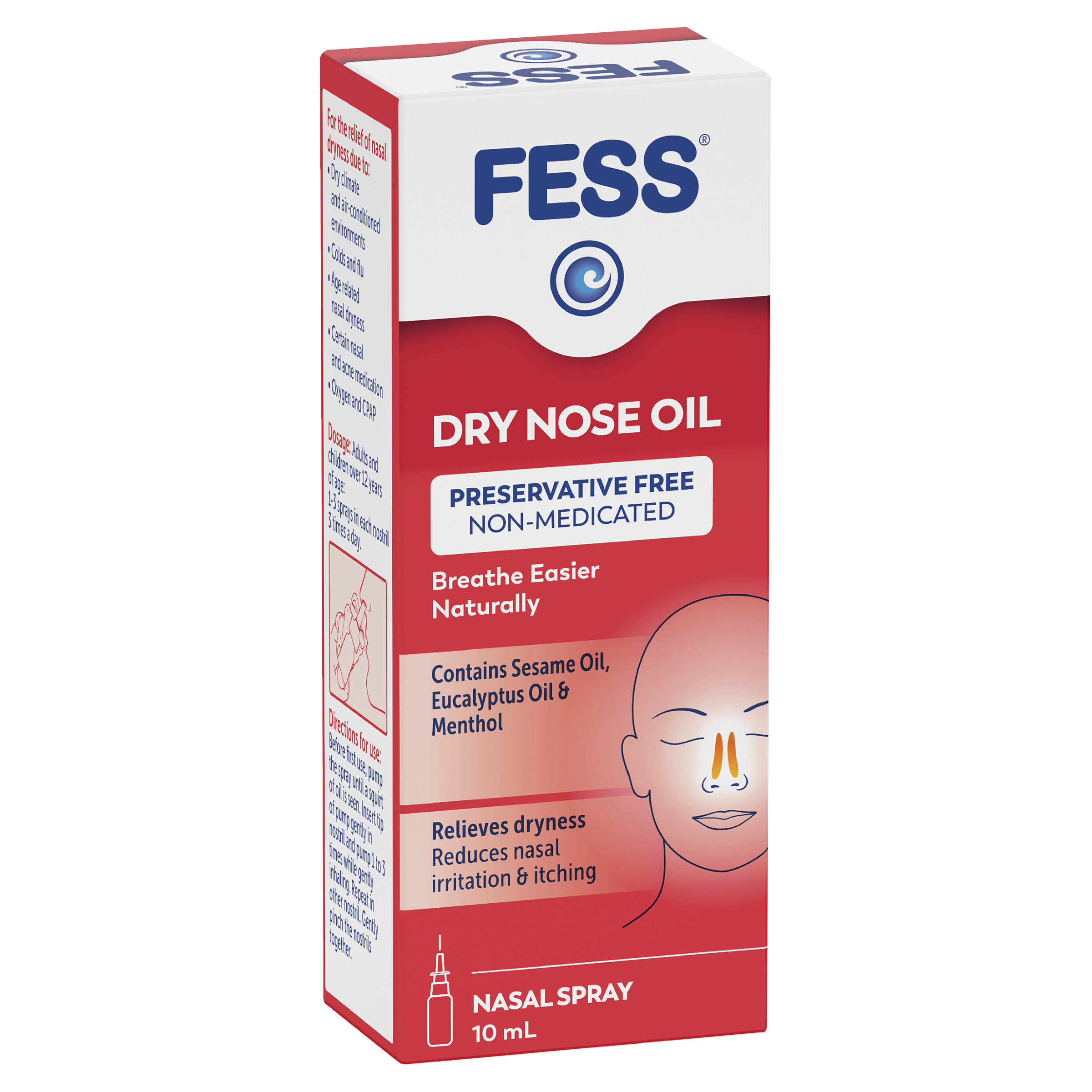 Fess Dry Nose Oil Nasal Spray