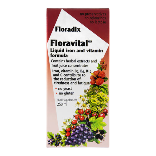 Floradix Floravital Liquid Iron and Vitamin Formula