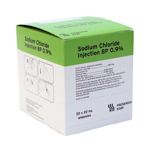 Fresenius Kabi Sodium Chloride Injection BP 0.9%