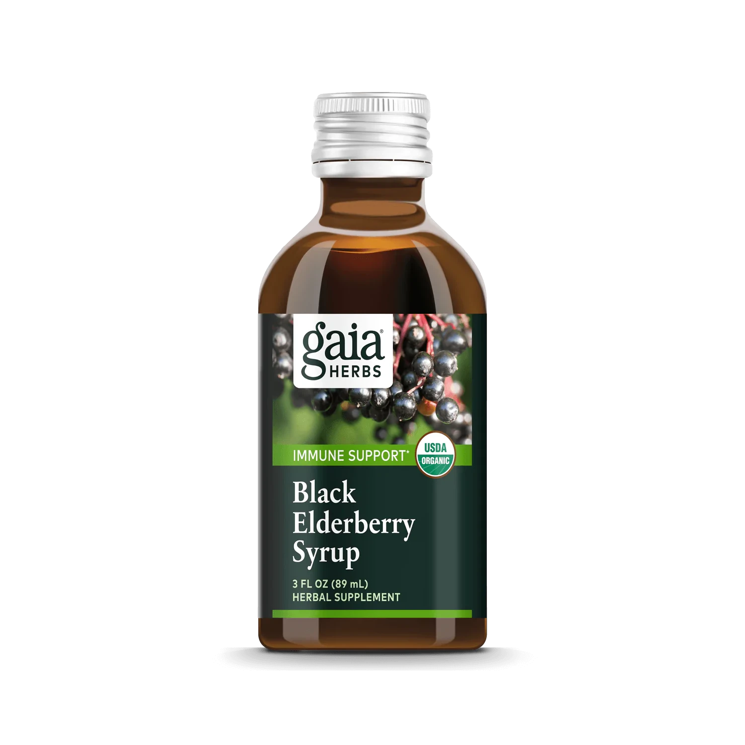 Gaia Herbs Black Elderberry Syrup
