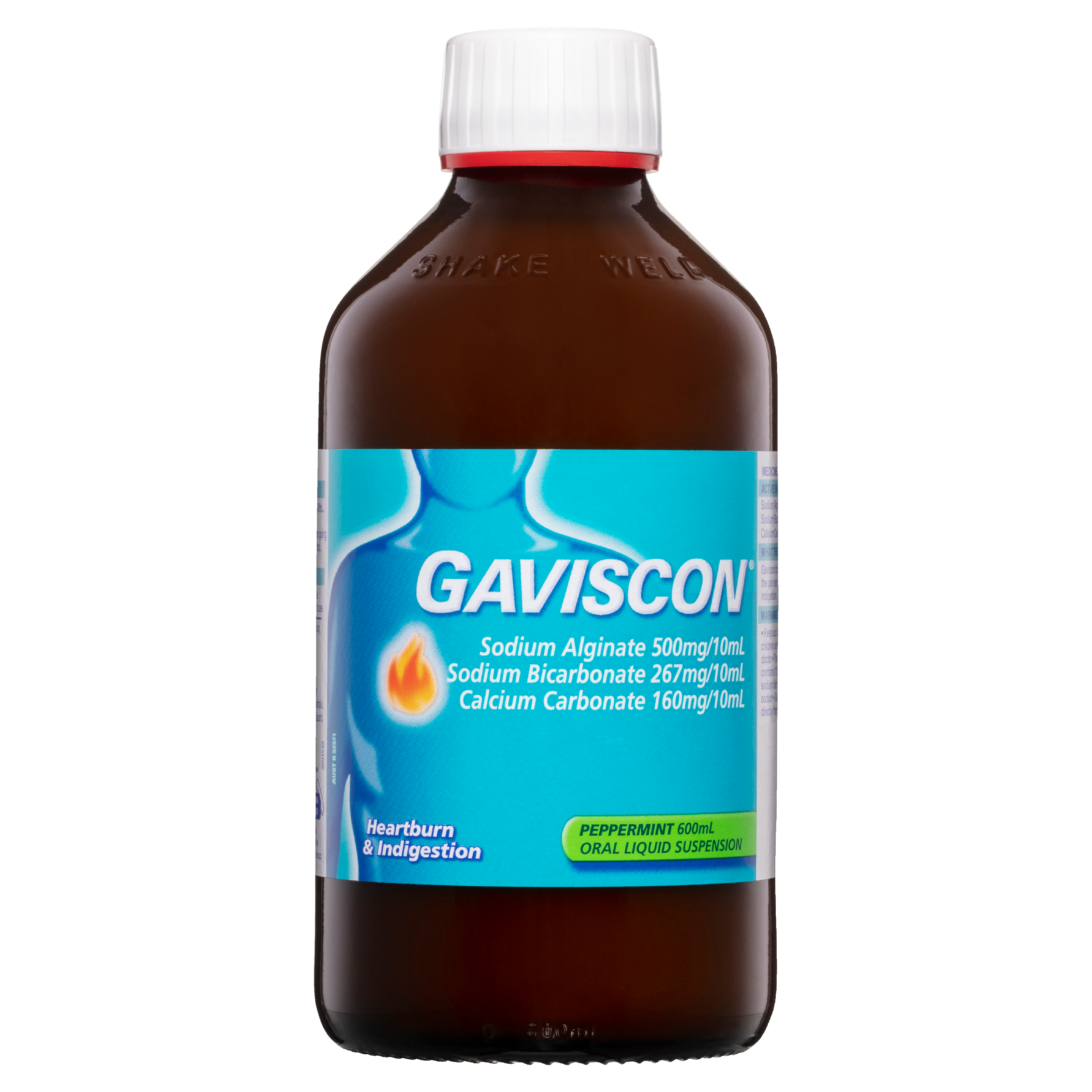 Gaviscon Original Oral Liquid Suspension - Peppermint