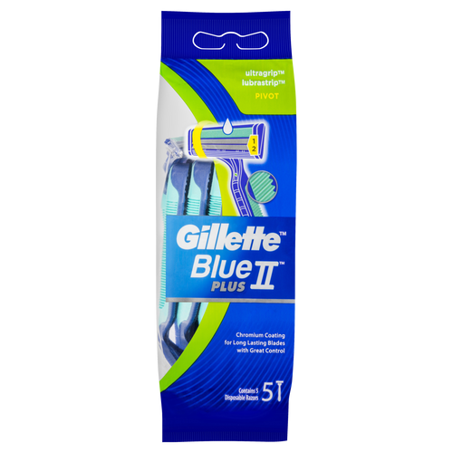 Gillette Blue II Plus Pivot Disposable Razors