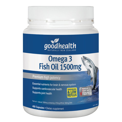 Good Health Omega 3 Fish Oil 1500mg