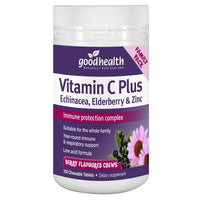 Good Health Vitamin C Plus Echinacea, Elderberry & Zinc