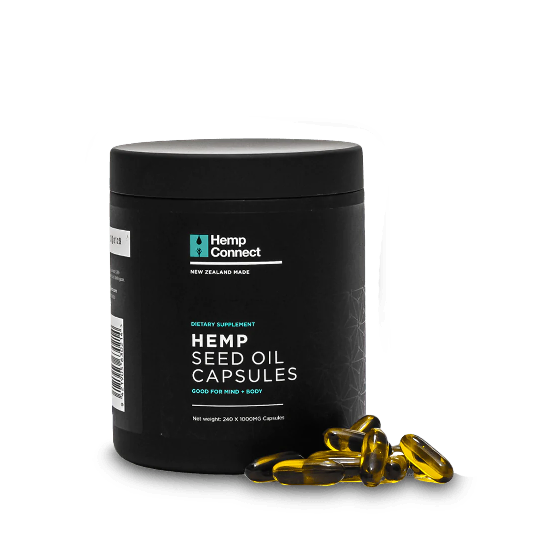 Hemp Connect Hemp Seed Oil Capsules