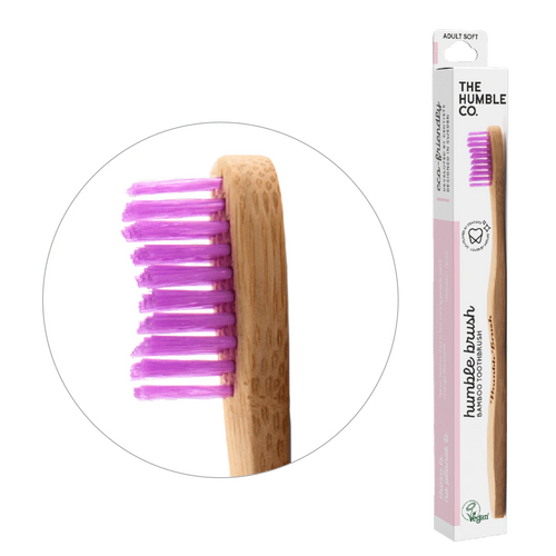 Humble Brush Adult Bamboo Toothbrush - Soft
