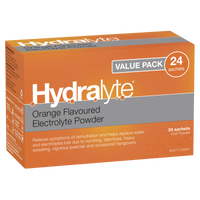 Hydralyte Electrolyte Powder - Orange Flavour