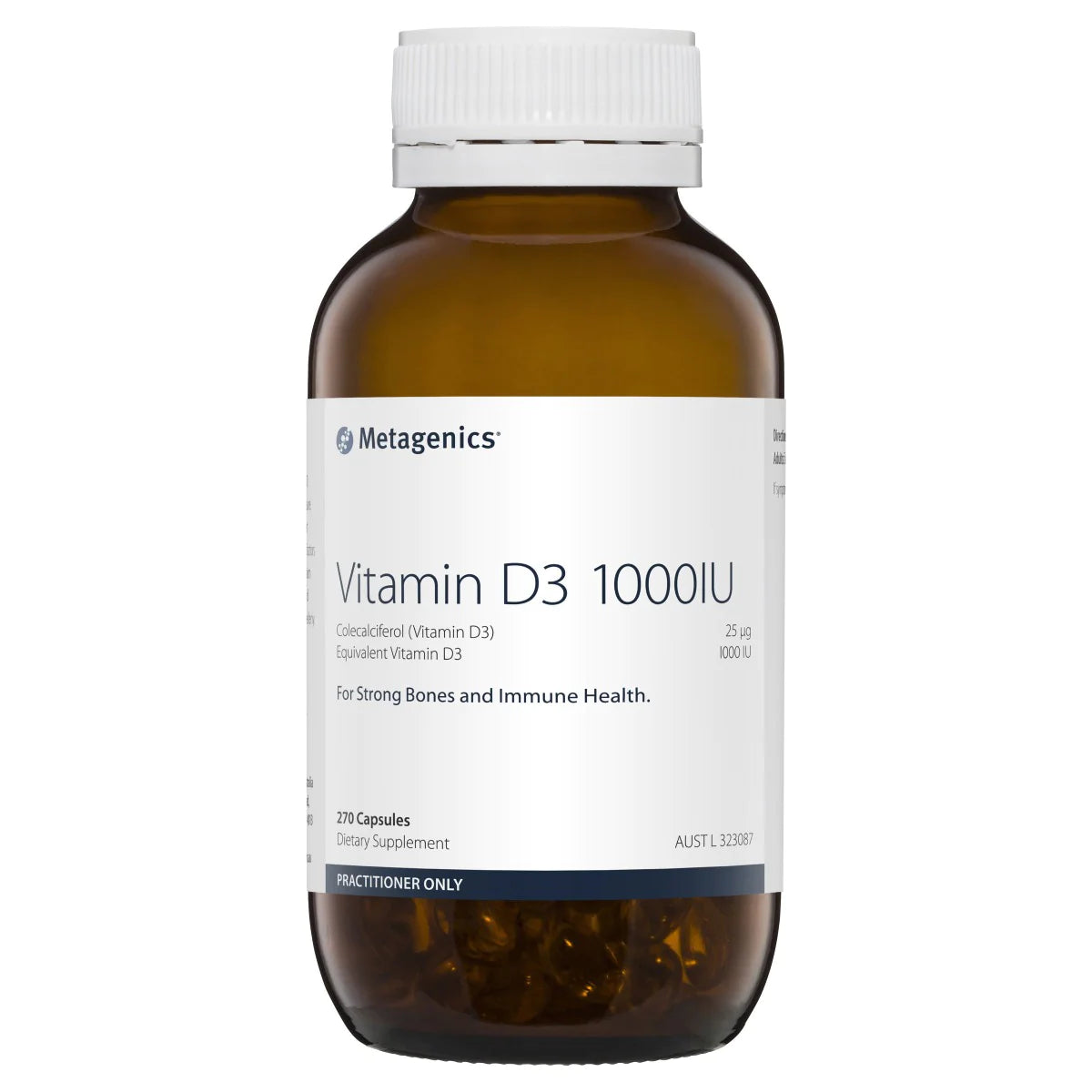 Metagenics Vitamin D3 1000IU