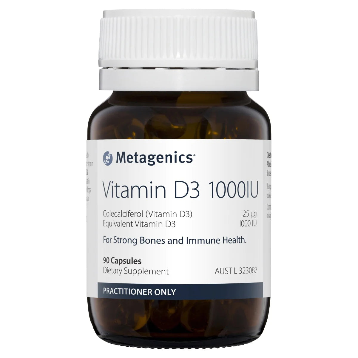 Metagenics Vitamin D3 1000IU