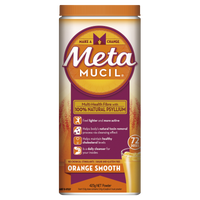 Metamucil Multi-Health Fibre with 100% Natural Psyllium - Orange Smooth