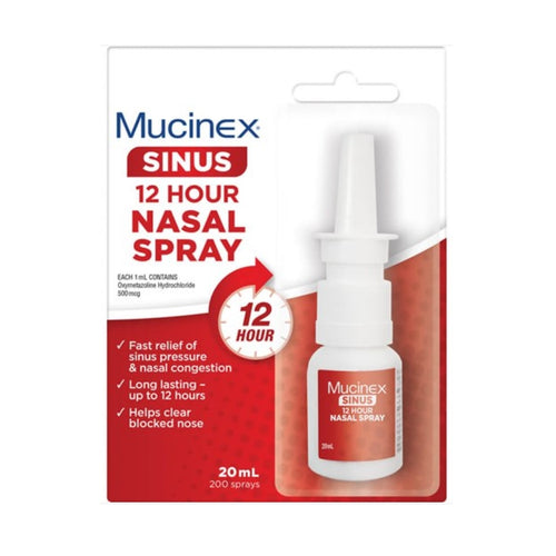 Mucinex Sinus 12 Hour Nasal Spray
