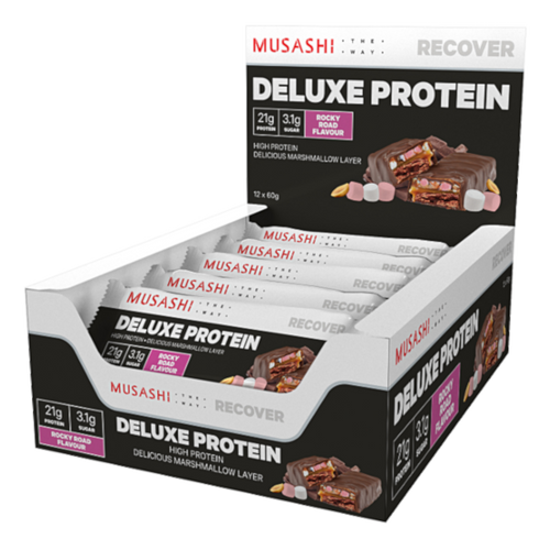 Musashi Deluxe Protein Bar - Rocky Road Flavour