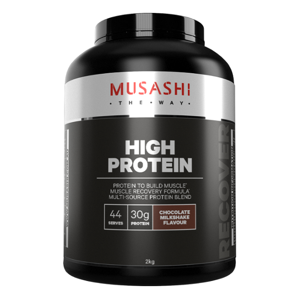 Musashi High Protein Powder - Chocolate Milkshake Flavour