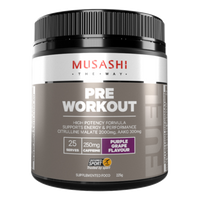 Musashi Pre Workout - Purple Grape Flavour